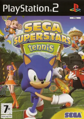 Sega Superstars Tennis box cover front